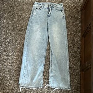 American Eagle Outfitters Light Wash Flare Jeans